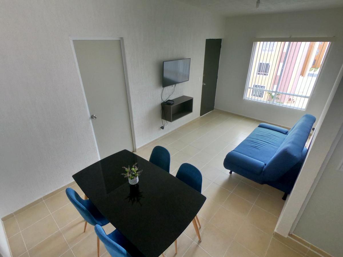 Departamento Equipado Apartment แคนคูน ภายนอก รูปภาพ
